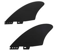 EOJDDPA 2 Aletas de Tabla de Surf Desmontables de PVC con Cola de para Tablas largas, Tablas de Remo de pie, Surf, Aletas reforzadas duraderas para Principiantes y Expertos, 225 g, 7,9 oz