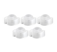 EOJDDPA 5 uds. Cubierta protectora de perilla de puerta luminosa de silicona suave cubierta de perilla de puerta de seguridad para niños para el hogar