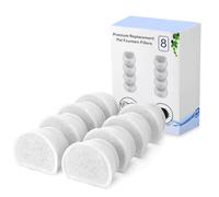 EOJDDPA 8 filtros para fuente de gato PetSafe, filtro de repuesto para PetSafe Drinkwell Drinkwell,filtro de carbón con carbón activo y polipropileno para fuente Avalon Pagoda de 2 galones Sedona