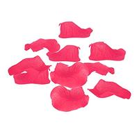 EOJDDPA Artificial Petals 120 Pcs NonWoven Fake Petals for Wedding Decorations (Rosa roja)