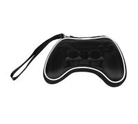 EOJDDPA Bolsa de Viaje a Prueba de Golpes Estuche de Almacenamiento portátil para 4 Controller Gamepad Funda Protectora Duradera Negra para entusiastas de los Juegos