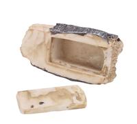 EOJDDPA Caja para esconder llaves de rama de árbol, estatua de rama de árbol a prueba de intemperie de resina con compartimento secreto, contenedor para esconder llaves para porche de