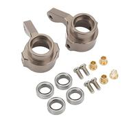 EOJDDPA Copa de dirección de Aluminio RC, Nudillos de dirección universales, Piezas de actualización duraderas de Alta Resistencia para WPL B14 B24 MN D90 D91 1/16 RC Cars 2 Piezas (Color)