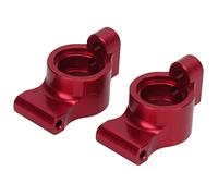 EOJDDPA Copa del Eje Trasero de aleación de Aluminio Accesorios de Coche RC duraderos de Alta Resistencia Piezas de Mejora Ligeras para vehículos a Escala LC Racing PTG2 1/10 Juego de 2 (Roja)