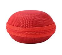 EOJDDPA Estuche de Almacenamiento de aceites Esenciales, portátil, Duradero, con 7 Ranuras, Organizador, contenedor para de viajeros, Tela Oxford, 9 Colores, Ligero, Compacto, 8x5cm (Roja)