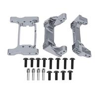 EOJDDPA Juego de Parachoques RC Parachoques Delanteros Traseros de Metal Aleación de Aluminio Actualización Resistente para Traxxas TRX4 RC Crawler Car con Soporte servo Ligero Durable 88 (Color)