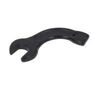 EOJDDPA Llave de rosca abierta Llave de extremo abierto de cabeza única de acero con alto contenido de carbono para trabajo pesado Diseño de mango doblado para mantenimiento industrial y (36MM)