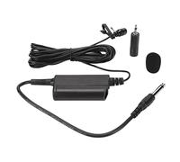 EOJDDPA Micrófono Lavalier Profesional omnidireccional con Clip, micrófono de Solapa con Cable para Guitarra, Tambor de Voz, Piano, saxofón con Cable de 5 m y Conector de 6,35 mm, Color