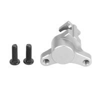 EOJDDPA Pinza de Freno Trasero RC, Repuesto Profesional de aleación de Aluminio, Pinza Trasera para Motocicleta eléctrica LOSI Promoto MX 1/4 (Plata)