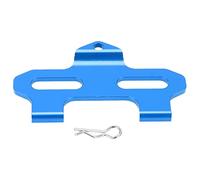 EOJDDPA Placa de batería de aleación RC de Repuesto para Traxxas LaTrax Teton 760541 1/18 RC Truck, Piezas de actualización, Accesorio de aleación de Aluminio Ligero y Duradero, fácil de (Azul)