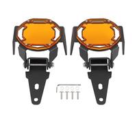 EOJDDPA Protector de luz antiniebla para motocicleta, protector de lámpara LED apto para R1200GS R1250GS Adventure LC S1000XR F750GS F850GS G310GS G310R Aluminio premium duradero (Naranja)