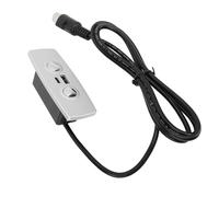 EOJDDPA Reemplazo del Controlador reclinable 2 Botones 5 Pines USB Tipo C Silla elevadora eléctrica Sofá Interruptor de Control Manual para sillas de Ruedas eléctricas Reclinables TV