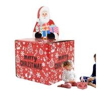 Eojpdji Caja De Dinero para Navidad - Dispensador De 30 Bolsas Creativo - Portamonedas De Navidad - para Cumpleaños Tarjeta Fiestas Niños Papá Nieta Amigo Halloween