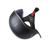 Eojpdji Casco de moto, casco de moto para mujer con visera, protector de cabeza con hebilla para hombres, jóvenes, excursiones, terreno, scooter eléctrico, uso diario