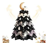 Eojpdji Colcha de árbol de Navidad de costura y para principiantes | Kit completo de edredón con árbol de Navidad para hobby, estudio, oficina, viajes, vida cotidiana, escritorio