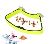 Eojpdji de Alimento para Peces - Contenedor De Comida con Diseño En | Alimentador De Peces Suspendido,para Entusiastas Acuarios De Agua Dulce Y Salada Uso Interior Y Exterior