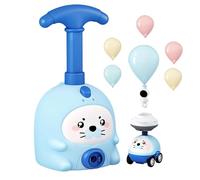 Eojpdji Kit De Coche De Globo | Corredor Educativo Experimento Científico - Juguete De Coche De Globo Impulsado por Aire Animal - para educación temprana Entretenimiento cumpleaños jardín de Infancia