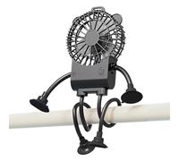 Eojpdji Mini Ventilador De Escritorio - Soplador de Sobremesa con Forma de Robot de 3 Velocidades y,Ventilador De Viaje - para Oficina Dormitorio Camping Trabajo Mesita Noche Hogar Residencia