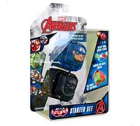 Eolo 85417 - Battle Cubes Marvel Capitán América vs Black Panter, Juego piedra, papel y tijera, Combate de cubos, A partir de 5 años, Juguete superheroes, Juguetes y regalos para niños