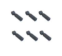Eolo Accesorio de Cometas AC 254. Conector Lateral para Varilla de 6mm. 6 Unidades