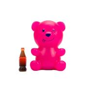 eolo sport hk GUM001-P Jiggly Gummymals Rosa Interactivo Super Squishy Gummy Bear Style Mascota con más de 20 Sonidos y reacciones para niños a Partir de 4 años