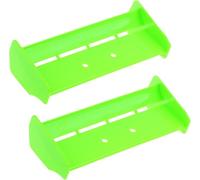 EONANT Alerón trasero de plástico RC 1/10, 2 unidades, compatible con escala 1:10, RC Off-Road Short Course, Buggy, Racing, alerón trasero (verde)