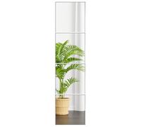 EONAZE 4 Piezas Espejo Cuerpo Entero Pared Espejo Adhesivo Puerta Armario sin Marco Espejos Decorativos de Pared para Entrada Recibidor Baño Sala de Estar Dormitorio Puertas