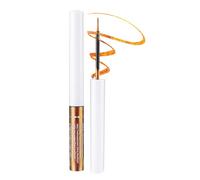 EONFAVE Camaleon Liquid Eyeliner Eyeliner Waterproof Glitter Metallic Eye Liner Pen Multichrome Eye Liner Glitter Eyeliner Glitter Eyeliner Ultra-Fine Tip, Long Bright Kajalstift (naranja)