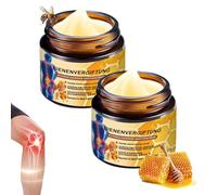 EONFAVE Crema de veneno de abeja Bee Venom, 2 unidades de pomada de veneno de abeja, crema articular de veneno de abeja natural, gel articular para espalda, cuello, rodilla, profundo nutritivo, suave