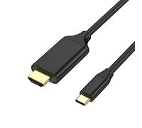 Eono Cable USB C a HDMI 4K@30Hz, 1.8m Cable USB Tipo C a HDMI Compatible con Thunderbolt 3, iPad Pro, MacBook Air/Pro, Surface (4K@30Hz)