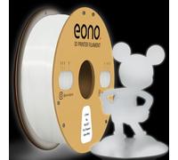 EONO Filamento PLA Luminoso Blanco Brillante 1 kg (2,2 libras) para impresora 3D, Blanco Brillante