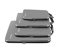Eono Organizadores de Viaje de compresión expandibles, Impermeable Organizador de Maleta, Cubos de Embalaje, Compression Packing Cubes