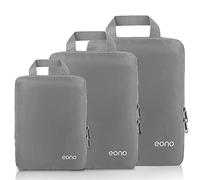 Eono Organizadores de Viaje de compresión expandibles, Impermeable Organizador de Maleta, Cubos de Embalaje, Compression Packing Cubes