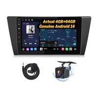Eonon Radio de 9 Pulgadas para BMW 3 E90 E91 E92 E93 (2005-2013), Android 14, 4+64 GB, GPS, CarPlay, Android Auto, Bluetooth, USB, DSP, cámara de Respaldo, Compatible con OBDII, E90X7A