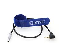 Eonvic 00b 4Pin a ángulo recto Lanc 2.5mm DC Teradek RT Latitude MDR Run/Stop Cable para cámaras LANC