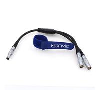 Eonvic 0B 2pin a 2 x 2pin cable de alimentación hembra para Teradek Bond (recto 2pin)