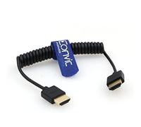 Eonvic 2.0 HDMI Cable laminado 4K HDMI a HDMI cable de alta velocidad delgado HDMI macho a macho extensor cable enrollado para Atomos Ninja V, Sony a7siii, Portkeys BM5 Monitores