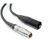 eonvic 4 pines macho XLR a 2B 6pin Macho Red Uno Cámara Cable de alimentación