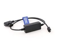 Eonvic Actualizar los cables de la fuente de alimentación D-Tap a 5V USB Tipo-C Regulado Cable Adaptador Motores de alimentación (USB recto tipo C a Dtap)
