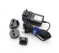 Eonvic - Adaptador de corriente de CA de bloqueo DC 5,5 x 2,5 mm, 12 V, 3 A, para monitor táctil Hollyland Mars 400s SmallHD 702 Atomos Ninja V Atomos Shogun Dispositivos de video PIX-E7 PIX-E5