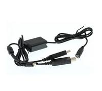 Eonvic Adaptador de corriente doble USB CC acoplador AC-PW20 NP-FW50 Pour Sony A7 A7II A7R A7S A7RII A7 2 A5000 A6300 A6500 A7000