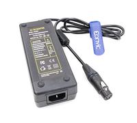 Eonvic Adaptador de fuente de alimentación para Canon C500 MKII / C700 Sony F55 Panasonic GH4 Blackmagic (16 V, 10 A, XLR, 4 pines)