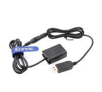 Eonvic - Batería falsa para Sony NEX 3 NEX 5 7 SLT-A33 A55 SLT-A35 A7 A7K A7M2 A7M2K A7R A7R A7RM2 A7RM2 A7RM2 A7S A7SII A7-5V USB