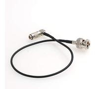 Eonvic Cable coaxial HD SDI DIN 1.0/2.3 en ángulo recto a BNC macho 75ohm RG174 RF para grabadora Blackmagic Assist