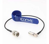 Eonvic Cable coaxial RG174 75ohm HD SDI DIN 1.0/2.3 en ángulo recto a BNC macho RF para Blackmagic HyperDeck Shuttle