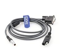 Eonvic Cable de alimentación de Datos de estación Total EDC121 Y para MS05 MS05A EDC117 para Sokkia SRX