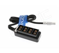 Eonvic Cable de alimentación macho de 2 pines a 4 puertos para ARRI ALEXA TILTA