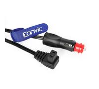 Eonvic Cable de alimentación para nevera de coche, 12 V/24 V, cable de extensión para encendedor de cigarrillos, para nevera Dometic, Alpicool, Waeco CF, ARB, Setpower, ICECO, Mobicool FR40 (1,5 m)