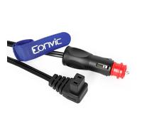 Eonvic Cable de alimentación para nevera de coche, 12 V/24 V, cable de extensión para encendedor de cigarrillos, para nevera Dometic, Alpicool, Waeco CF, ARB, Setpower, ICECO, Mobicool FR40 (3 m)