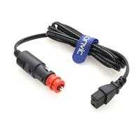 Eonvic Cable de alimentación para nevera de coche, 12 V/24 V, cable de extensión para nevera Dometic, Alpicool, Waeco CF, ARB, Setpower, ICECO, Mobicool FR40 (S-1,5 m)